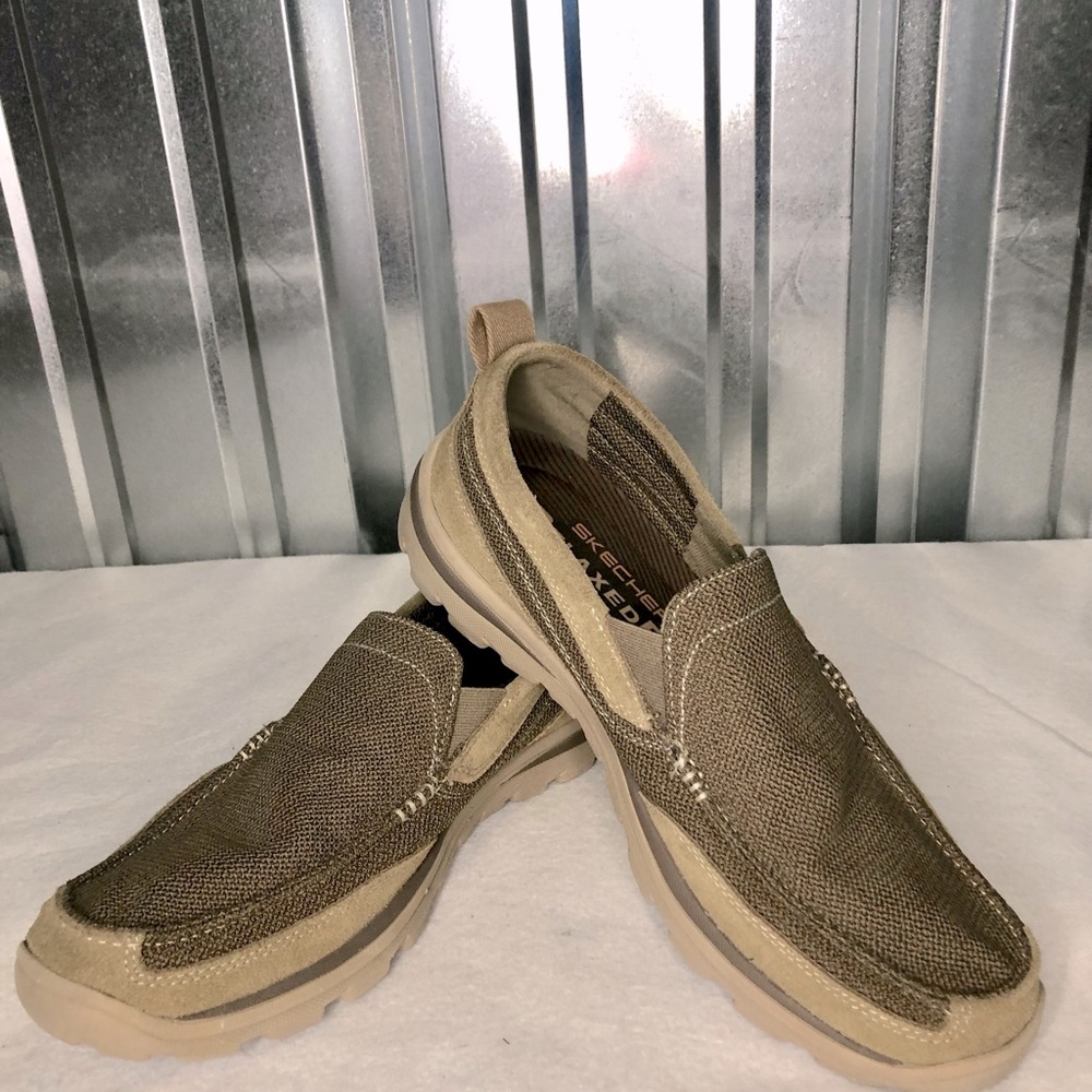 Skechers SNEAKERS Relaxed Fit MENS 11 Loafer slip on SNEAKER kicks